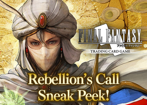 Final Fantasy TCG Rebellion's Call Pre-Release Kit - Square Enix