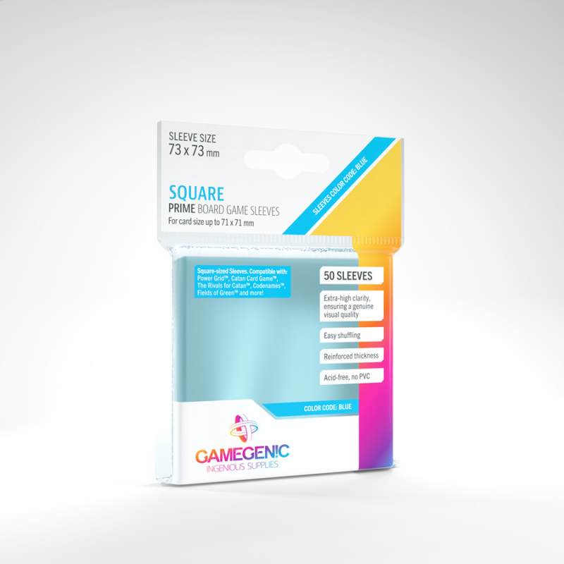 Gamegenic Matte Square-Sized Sleeves 73 x 73mm - Gamegenic