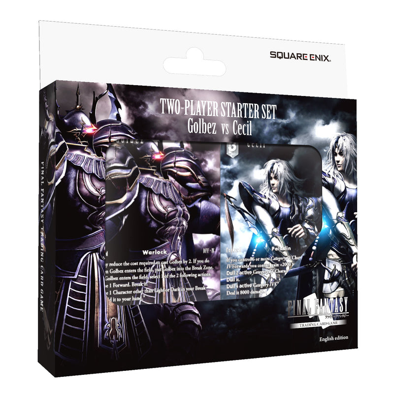 Two Player Starter Set Golbez vs Cecil - Final Fantasy TCG - Square Enix