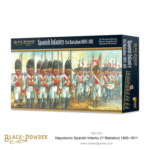 Napoleonic Spanish Infantry (1st Battalion) 1805-1811 - Warlord Games