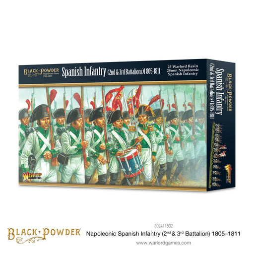 Napoleonic Spanish Infantry (2nd & 3rd Battalions) 1805-1811 - Warlord Games