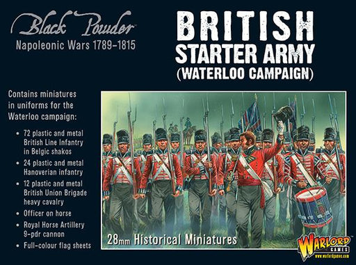 Napoleonic British starter army (Waterloo campaign) - Warlord Games