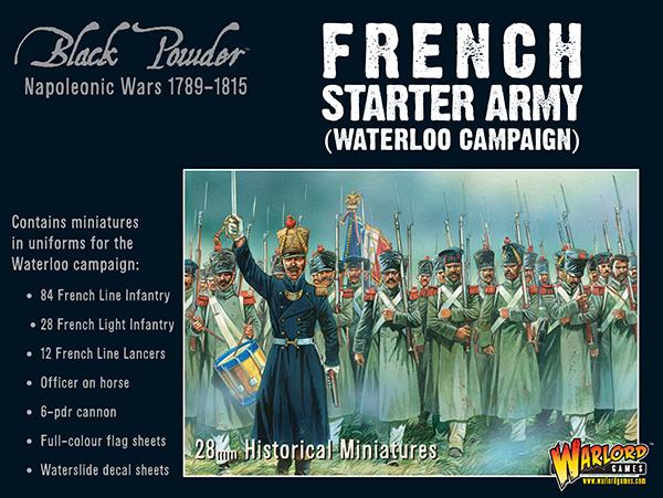Napoleonic French starter army (Waterloo campaign) - Warlord Games