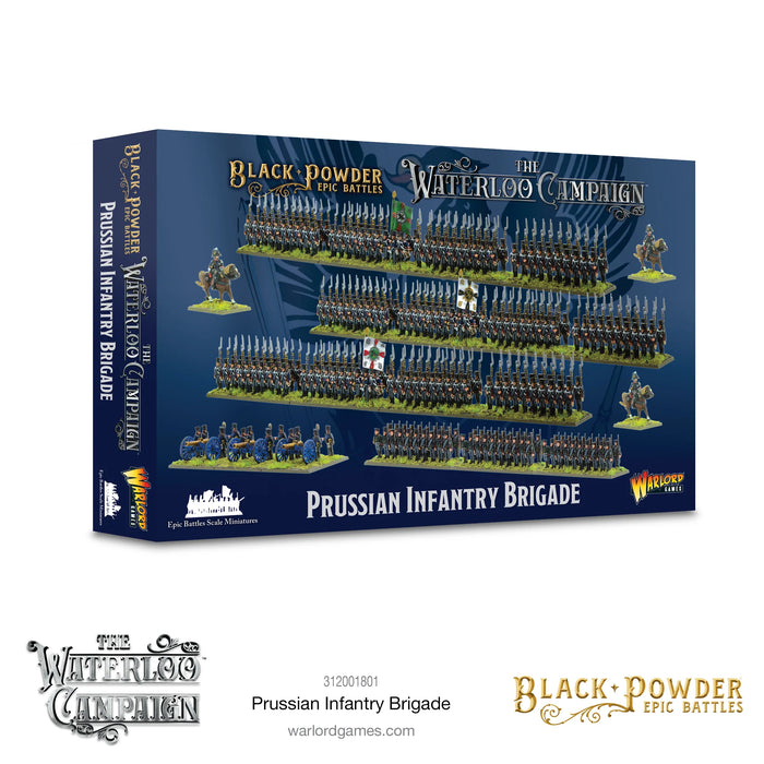 Black Powder Epic Battles - Waterloo: Prussian Infantry Brigade - Warlord Games