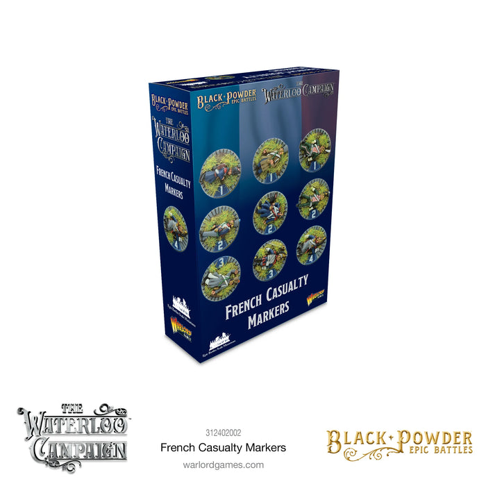 Napoleonic French casualty markers - Black Powder Epic Battles - Warlord Games