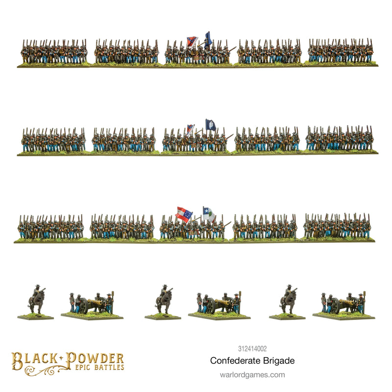 Epic Battles: ACW Confederate Brigade - Warlord Games