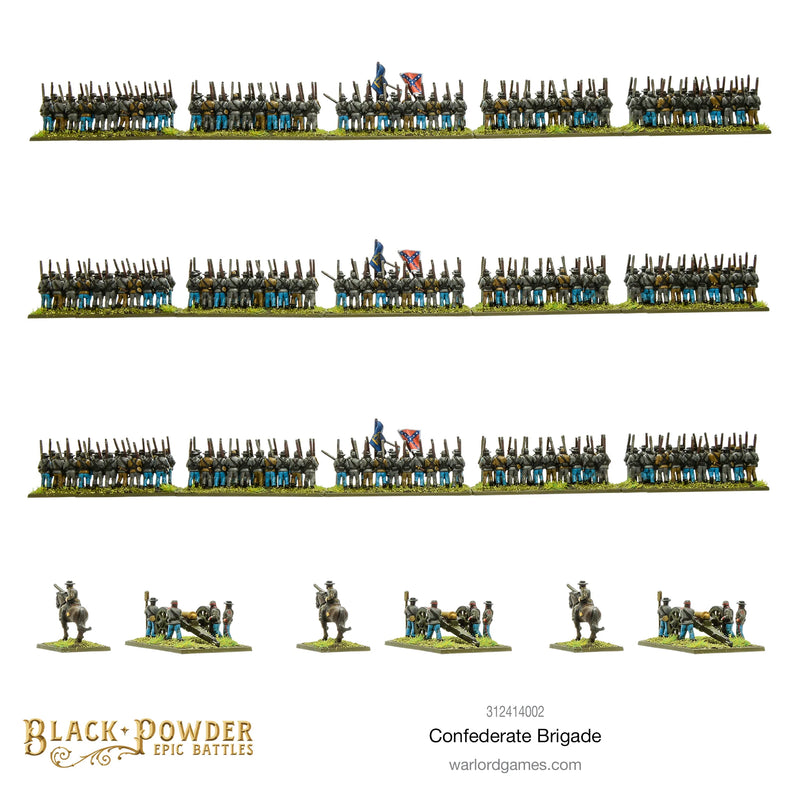Epic Battles: ACW Confederate Brigade - Warlord Games