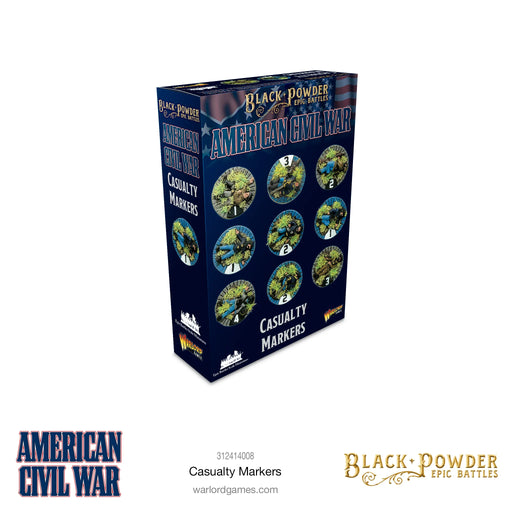 Black Powder Epic Battles - American Civil War Casualty Markers - Warlord Games