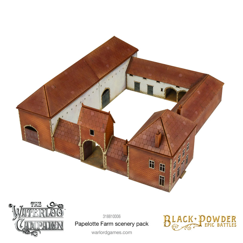 Black Powder Epic Battles: Waterloo - Papelotte Farm Scenery Pack - warlord games