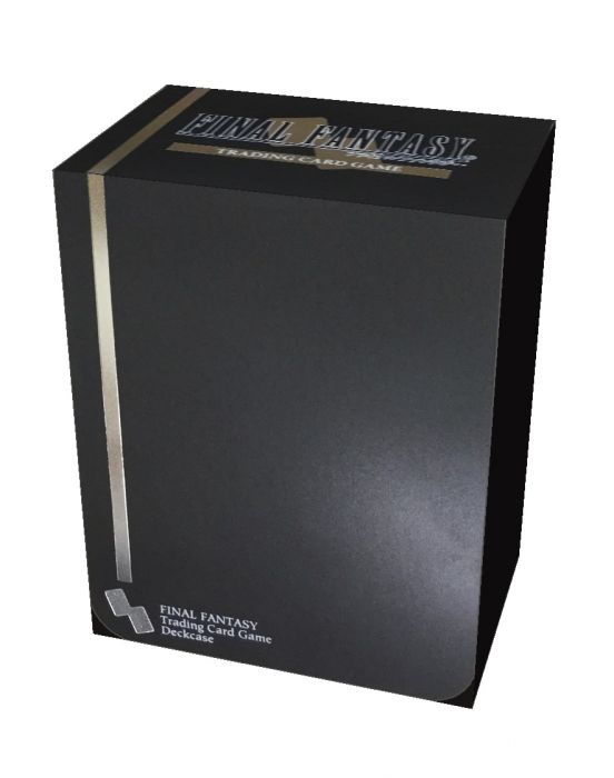 Final Fantasy Trading Card Game Deck Case Black - Square Enix