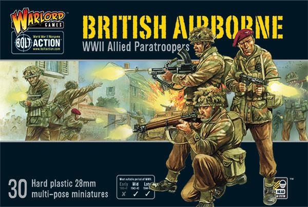 Warlord Games 28mm Bolt Action - British Forces - British Airborne Allied Paratroopers 1943-1945