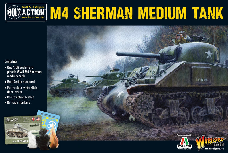 Bolt Action: M4 Sherman (75) - Warlord Games