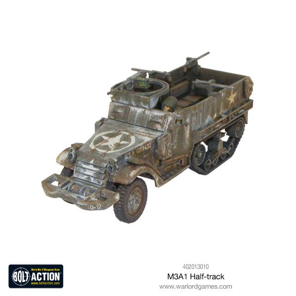 Bolt Action:  M3A1 Half-track - Warlord Games