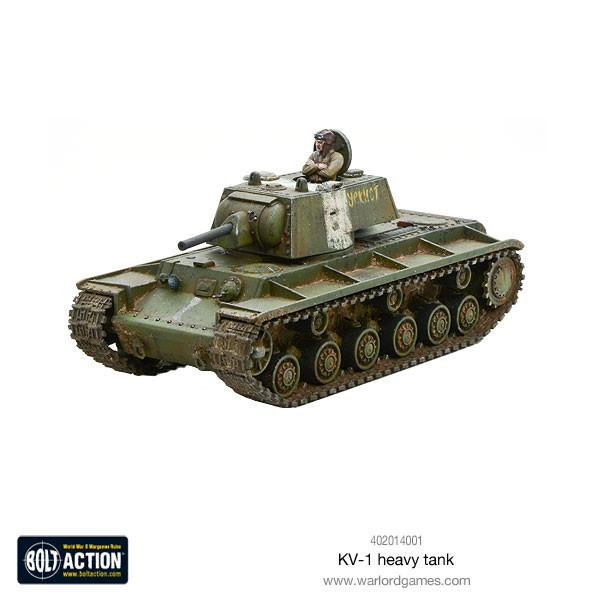 Bolt Action:  KV1/2 Plastic Box Set - Warlord Games