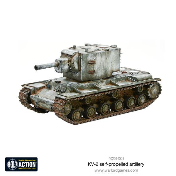 Bolt Action:  KV1/2 Plastic Box Set - Warlord Games