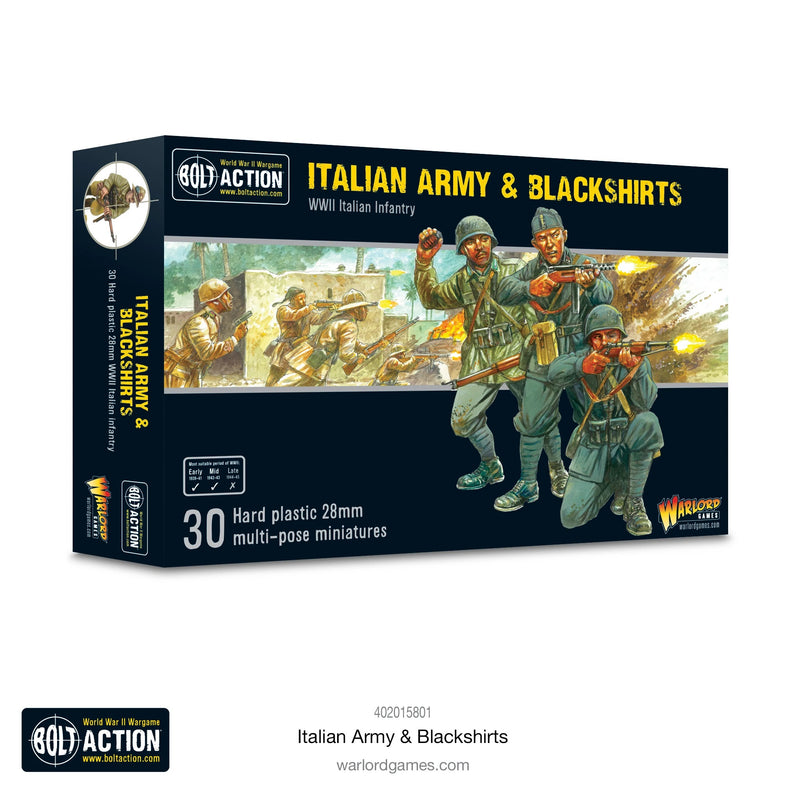 Bolt Action: Italian Army & Blackshirts - Warlord Games
