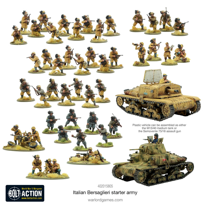 Italian Bersaglieri Starter Army - Warlord Games
