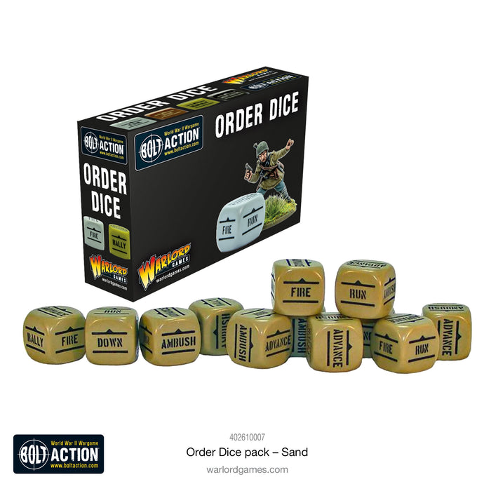 Bolt Action Order Dice - Warlord Games