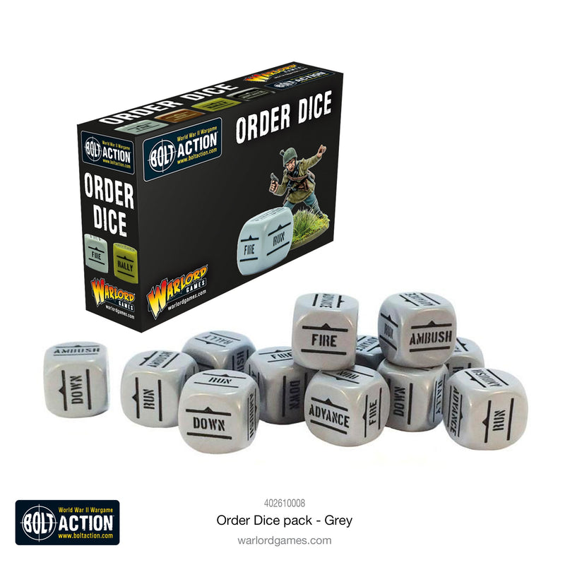 Bolt Action Order Dice - Warlord Games
