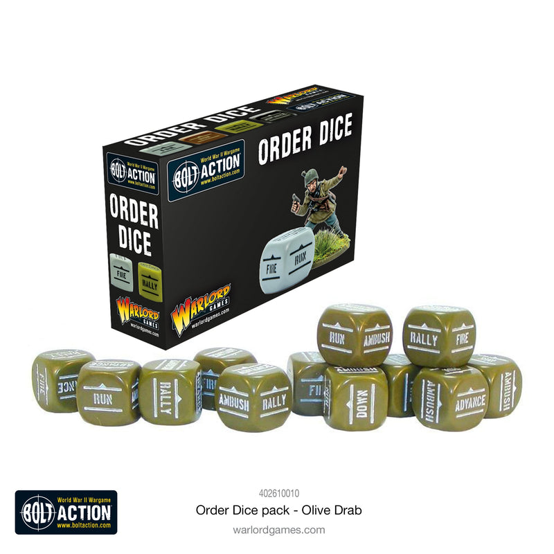 Bolt Action Order Dice - Warlord Games