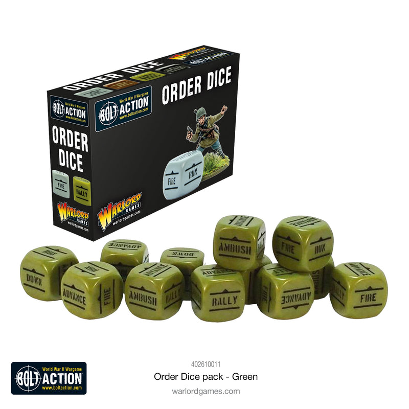 Bolt Action Order Dice - Warlord Games