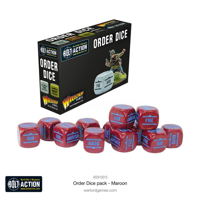 Bolt Action Order Dice - Warlord Games