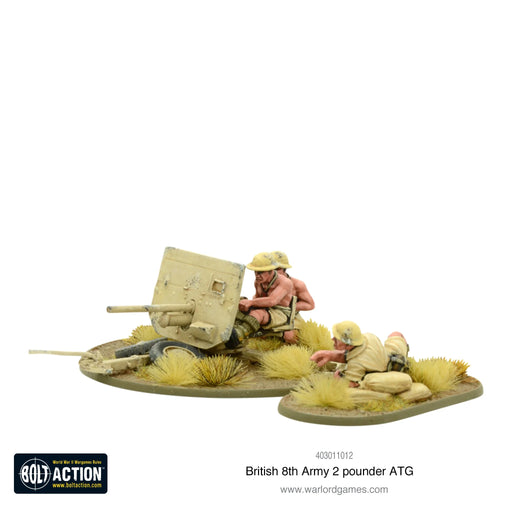 8th Army 2 Pounder ATG - Bolt Action - Warlord Games