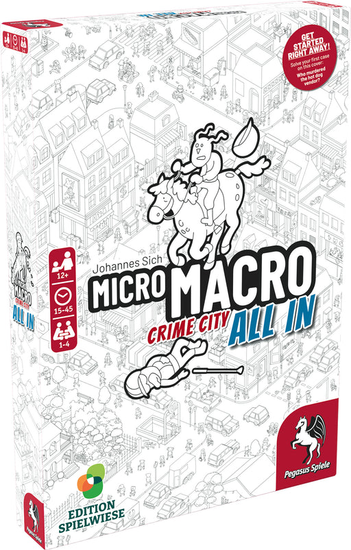 MicroMacro Crime City Card Game 3: All In - Pegasus Spiele