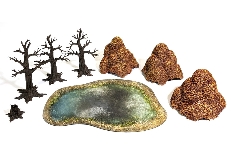 Monster Scenery: Autumn Forest - Monster Fight Club