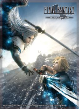 Final Fantasy Trading Card Game Premium Sleeves - Cloud & Sephiroth - Square Enix