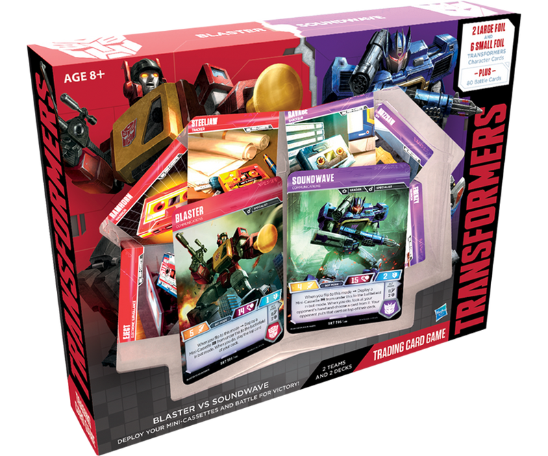 Transformers Blaster vs Soundwave Deck - Transformers TCG - Wizards Of The Coast