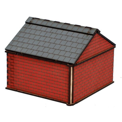 Folding Terrain: Brick Garage - 4 Ground