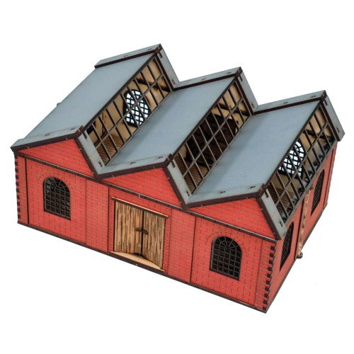 Folding Terrain: Small Brick Factory - 4 Ground