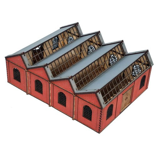 Folding Terrain: Large Brick Factory - 4 Ground