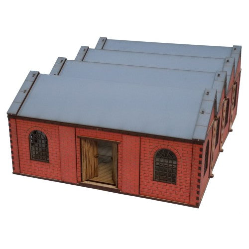 Folding Terrain: Large Brick Factory - 4 Ground