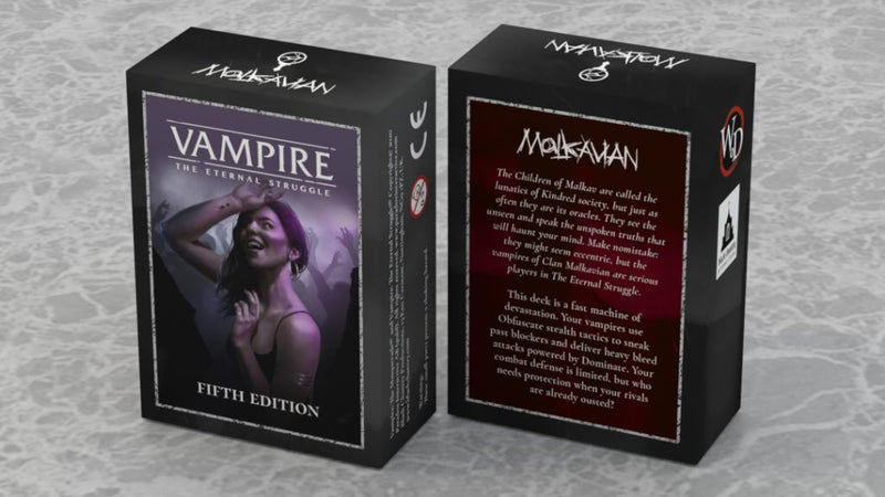 Malkavian - Vampire The Eternal Struggle 5th Edition - Black Chantry