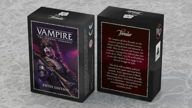 Toreador - Vampire The Eternal Struggle 5th Edition - Black Chantry