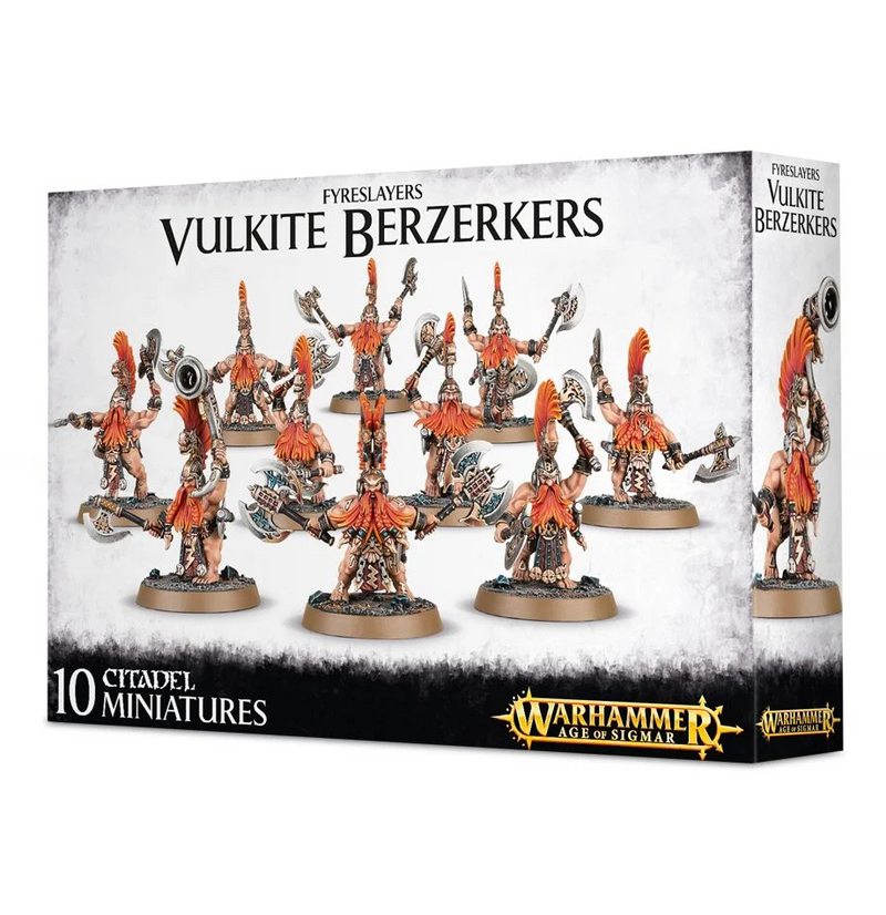 Fyreslayers Vulkite Berzerkers - Games Workshop