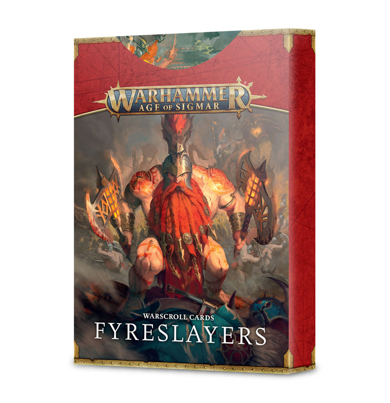 Warscroll Cards: Fyreslayers (Outdated) - Games Workshop