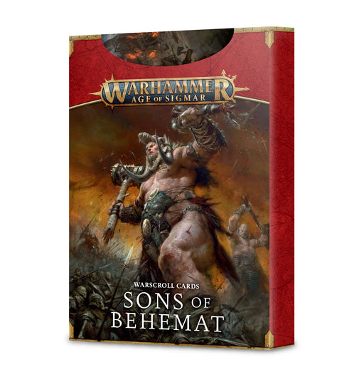 Warscroll Cards: Sons of Behemat - Games Workshop