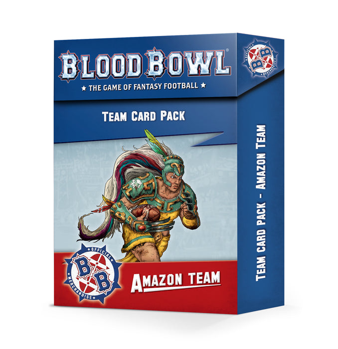 Blood Bowl: Amazon Team Card Pack - Games Workshop