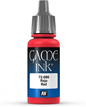 AV Vallejo Game Color 17ml - Game Ink - Red - Vallejo