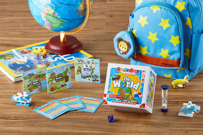 BrainBox The World (Refresh 2022) - The Green Board Game Company