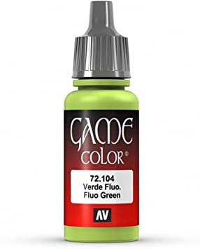 AV Vallejo Game Color 17ml - Fluorescent Green - Vallejo