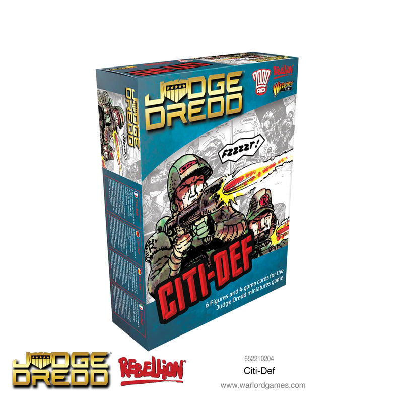 Judge Dredd - Citi-Def - Warlord Games
