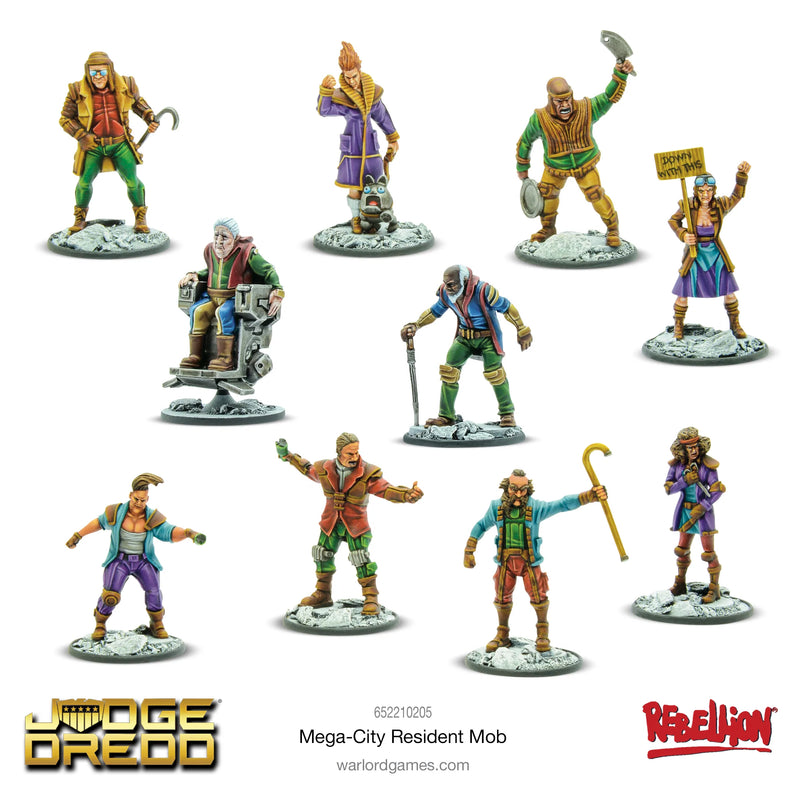 Judge Dredd - Mega-City Resident Mob