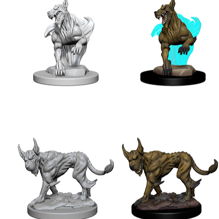 D&D Nolzur's Marvelous Miniatures: Blink Dogs - Wizkids