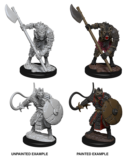 Pathfinder Deep Cuts Unpainted Miniatures: Gnolls - Wizkids