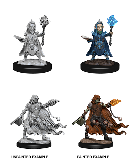 Pathfinder Deep Cuts Unpainted Miniatures: Evil Wizards - Wizkids