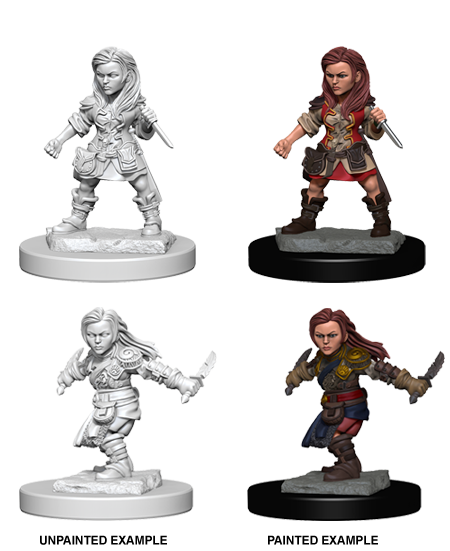 D&D Nolzur's Marvelous Miniatures: Female Halfling Rogue - Wizkids